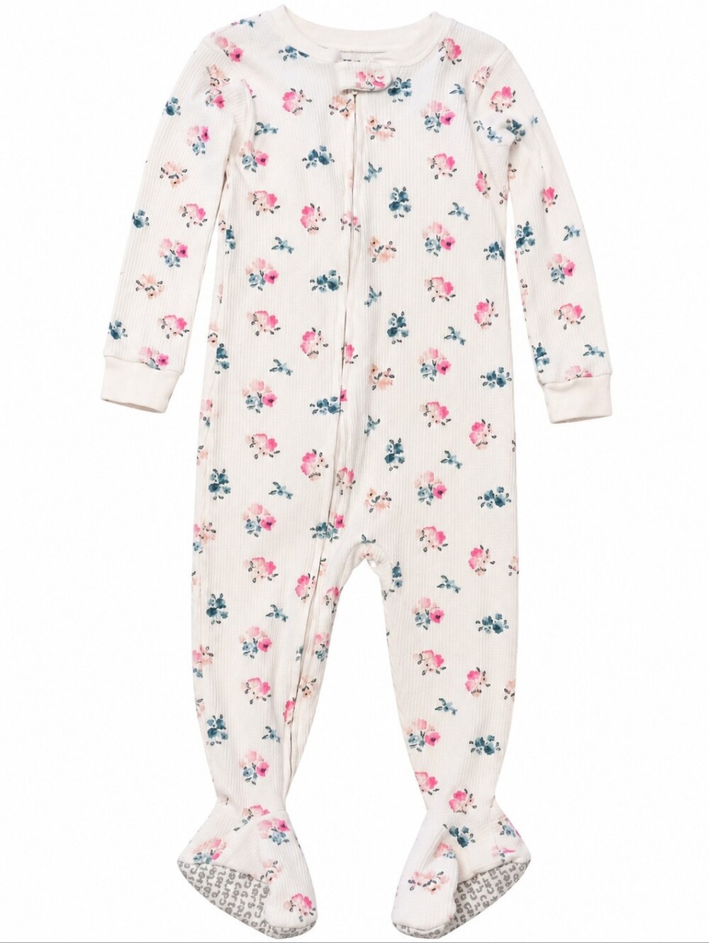 Carter's Floral Baby Girl Toddler One Piece Footie Pajamas 2T 2A